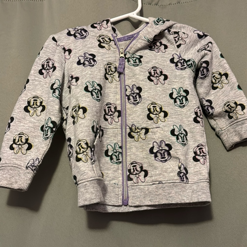 Minnie Mouse Zip-up jacket